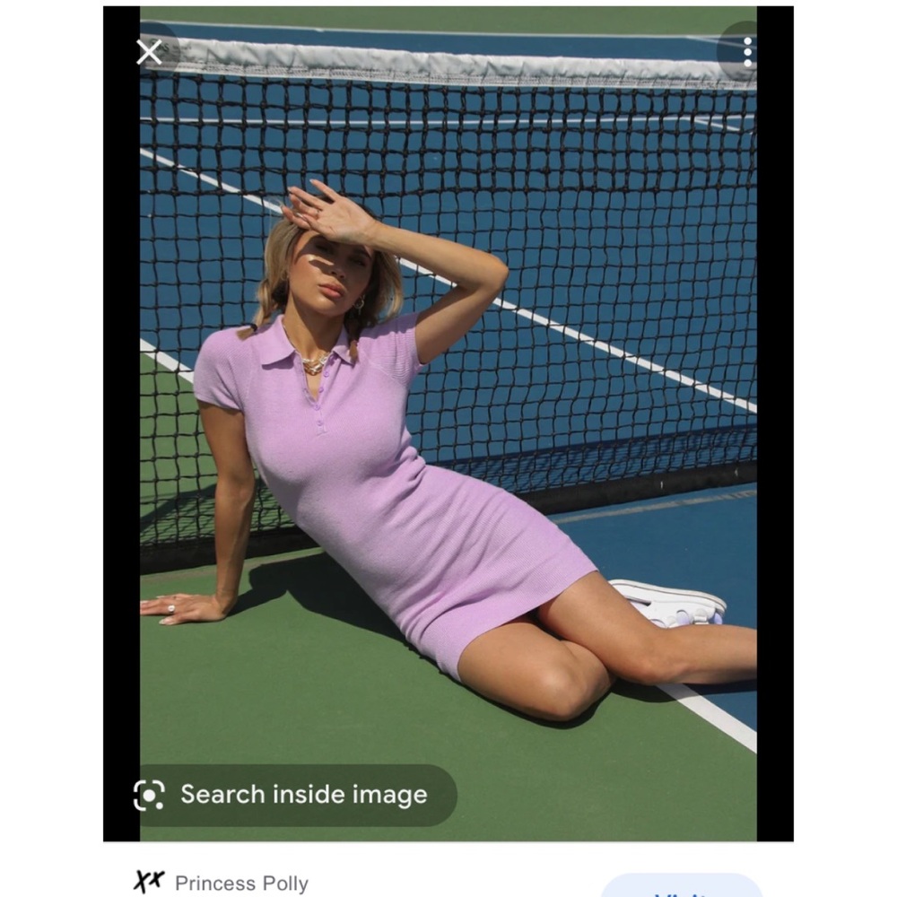 Princess Polly Brileigh Mini Dress Lilac